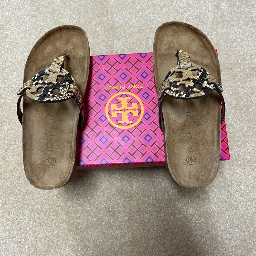 New Tory Burch Miller Cloud Sandals